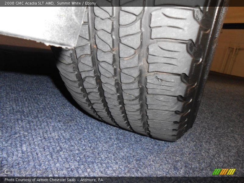 Summit White / Ebony 2008 GMC Acadia SLT AWD