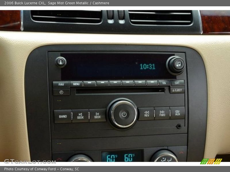 Sage Mist Green Metallic / Cashmere 2006 Buick Lucerne CXL