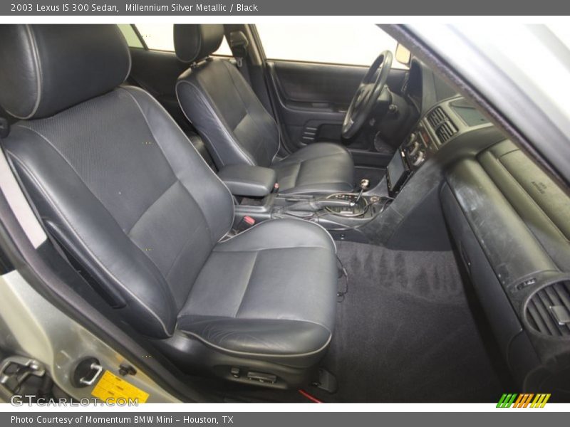 Millennium Silver Metallic / Black 2003 Lexus IS 300 Sedan