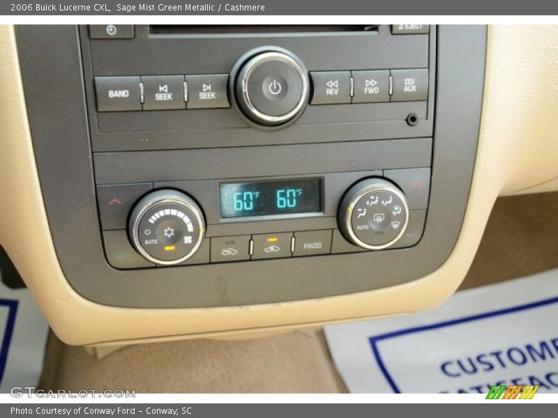 Sage Mist Green Metallic / Cashmere 2006 Buick Lucerne CXL