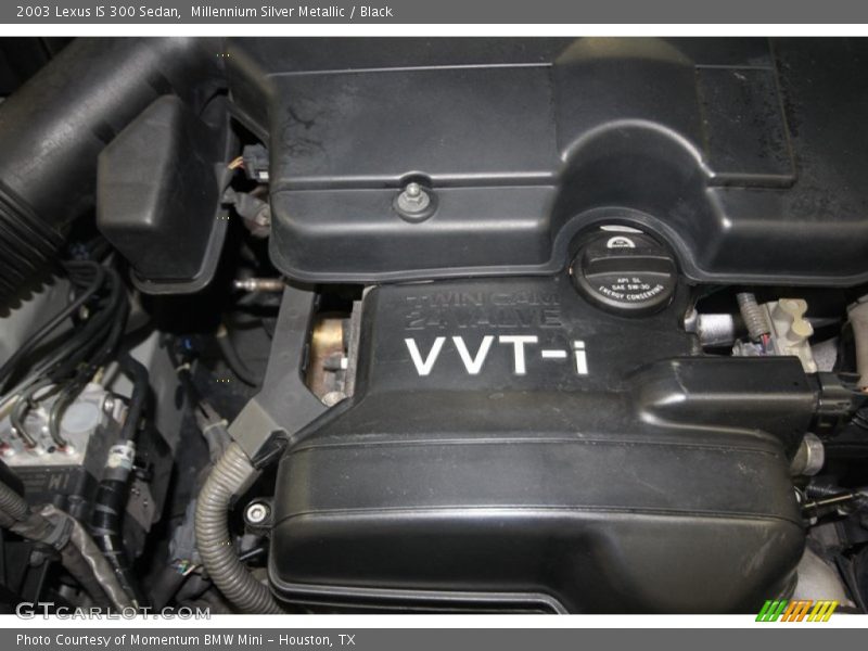 Millennium Silver Metallic / Black 2003 Lexus IS 300 Sedan