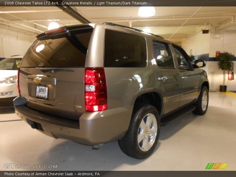 Graystone Metallic / Light Titanium/Dark Titanium 2008 Chevrolet Tahoe LTZ 4x4