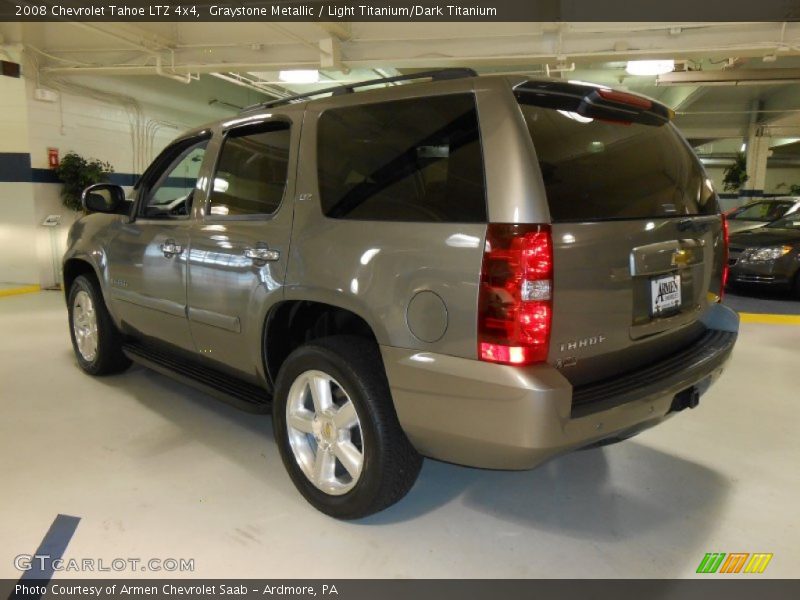 Graystone Metallic / Light Titanium/Dark Titanium 2008 Chevrolet Tahoe LTZ 4x4