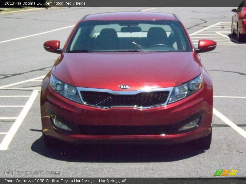 Remington Red / Beige 2013 Kia Optima LX