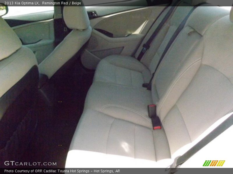 Remington Red / Beige 2013 Kia Optima LX