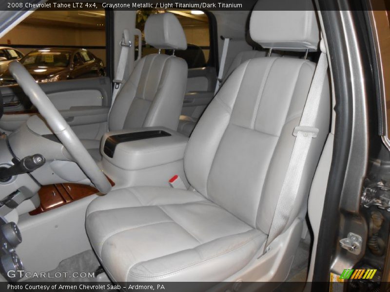 Graystone Metallic / Light Titanium/Dark Titanium 2008 Chevrolet Tahoe LTZ 4x4