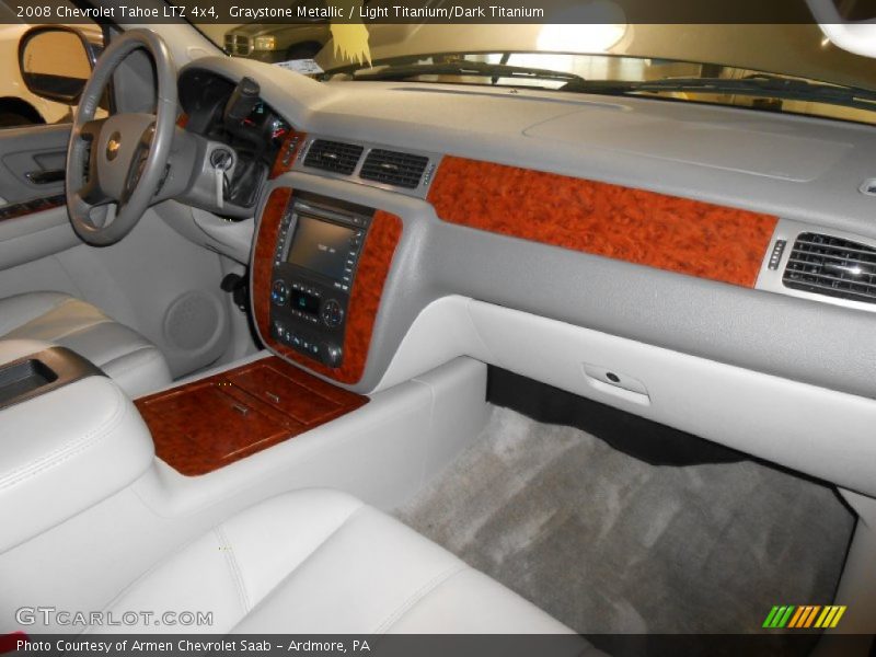 Graystone Metallic / Light Titanium/Dark Titanium 2008 Chevrolet Tahoe LTZ 4x4