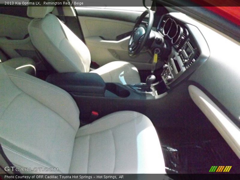 Remington Red / Beige 2013 Kia Optima LX