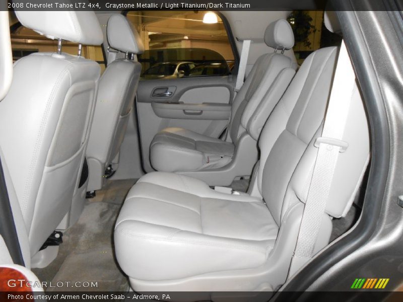 Graystone Metallic / Light Titanium/Dark Titanium 2008 Chevrolet Tahoe LTZ 4x4