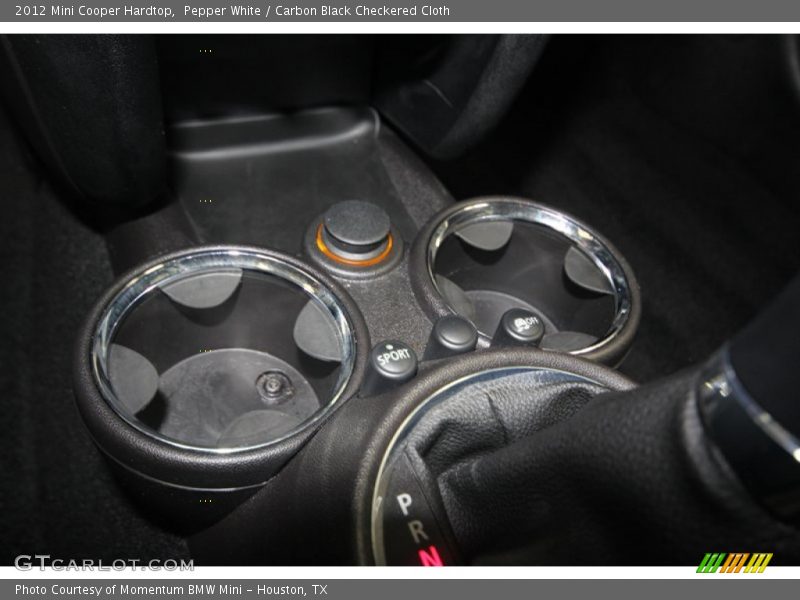 Pepper White / Carbon Black Checkered Cloth 2012 Mini Cooper Hardtop