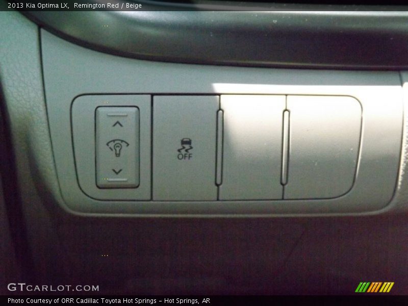 Remington Red / Beige 2013 Kia Optima LX