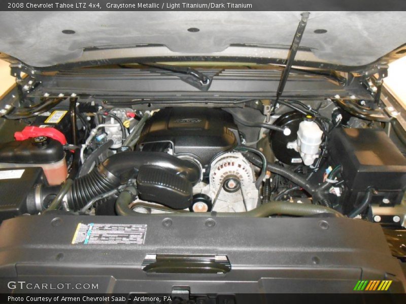 Graystone Metallic / Light Titanium/Dark Titanium 2008 Chevrolet Tahoe LTZ 4x4