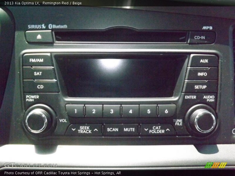 Remington Red / Beige 2013 Kia Optima LX