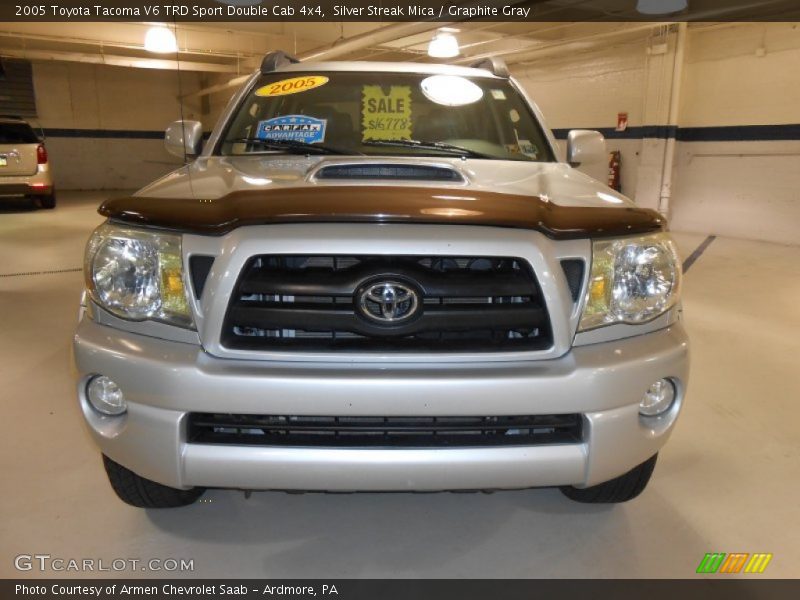 Silver Streak Mica / Graphite Gray 2005 Toyota Tacoma V6 TRD Sport Double Cab 4x4