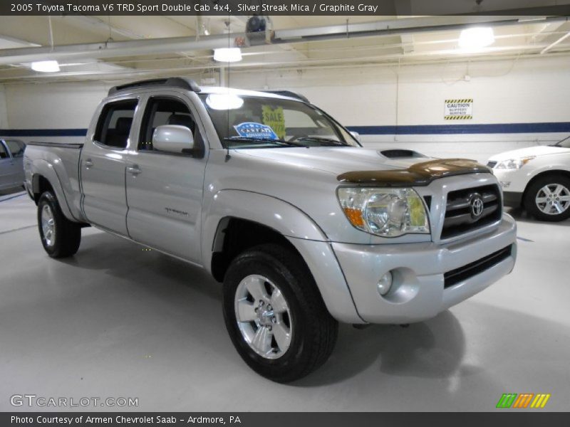 Silver Streak Mica / Graphite Gray 2005 Toyota Tacoma V6 TRD Sport Double Cab 4x4
