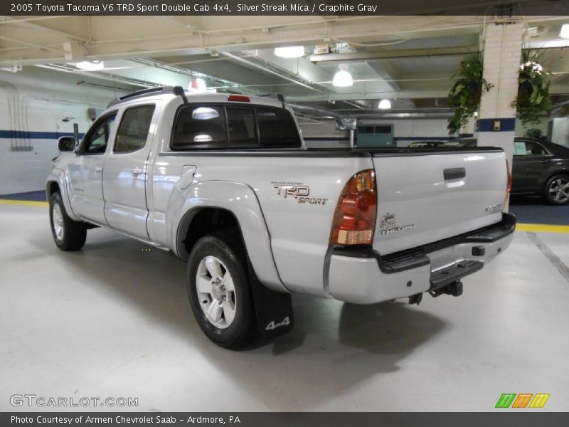 Silver Streak Mica / Graphite Gray 2005 Toyota Tacoma V6 TRD Sport Double Cab 4x4