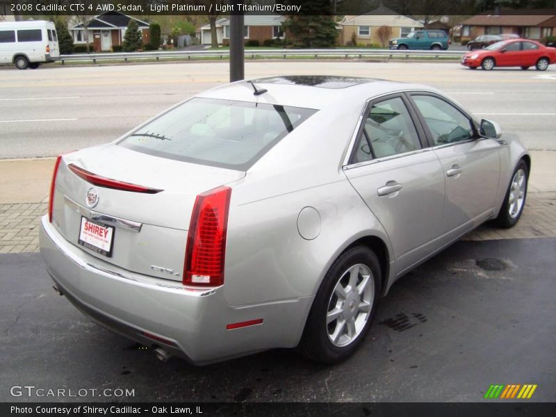Light Platinum / Light Titanium/Ebony 2008 Cadillac CTS 4 AWD Sedan