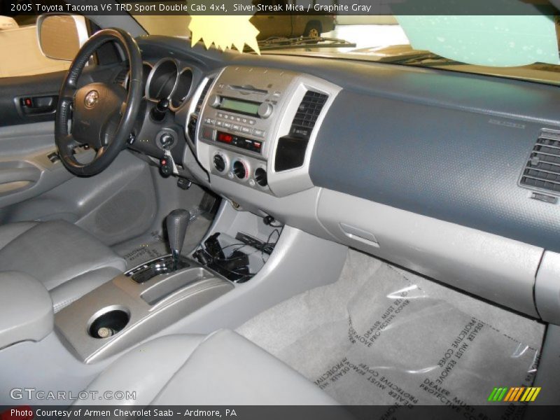 Silver Streak Mica / Graphite Gray 2005 Toyota Tacoma V6 TRD Sport Double Cab 4x4