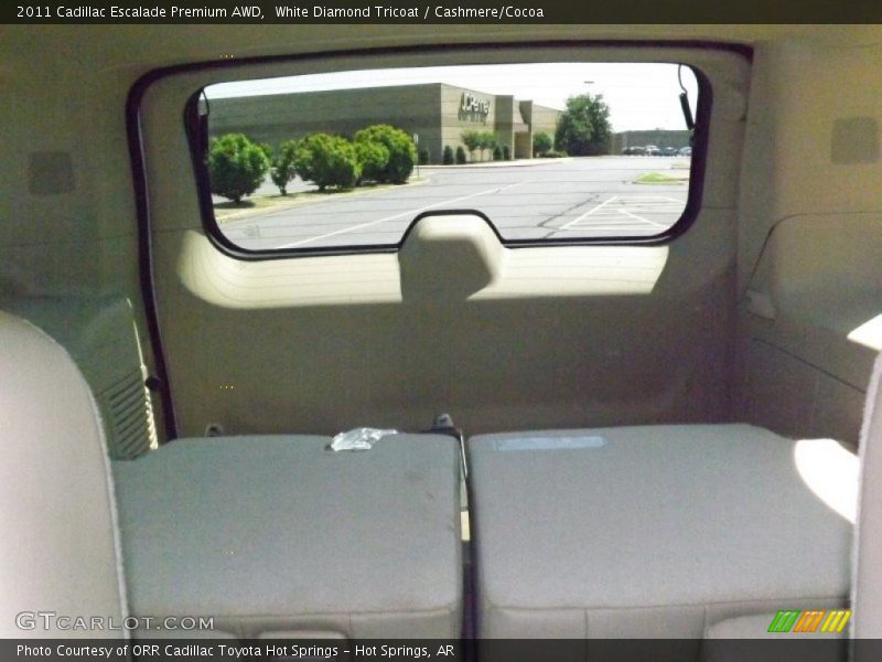 White Diamond Tricoat / Cashmere/Cocoa 2011 Cadillac Escalade Premium AWD