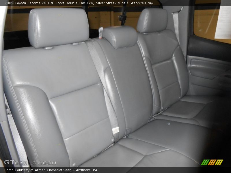 Silver Streak Mica / Graphite Gray 2005 Toyota Tacoma V6 TRD Sport Double Cab 4x4