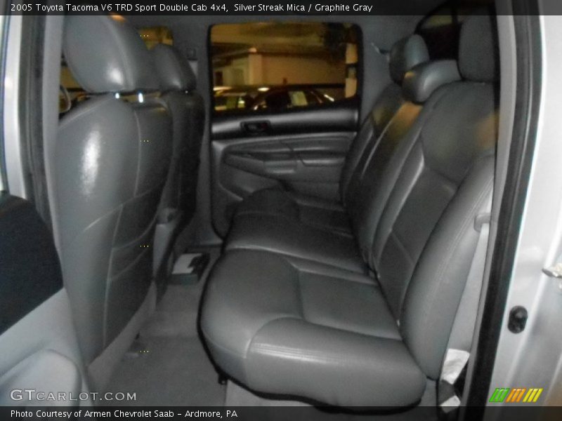 Silver Streak Mica / Graphite Gray 2005 Toyota Tacoma V6 TRD Sport Double Cab 4x4