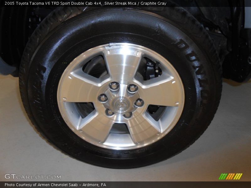 Silver Streak Mica / Graphite Gray 2005 Toyota Tacoma V6 TRD Sport Double Cab 4x4