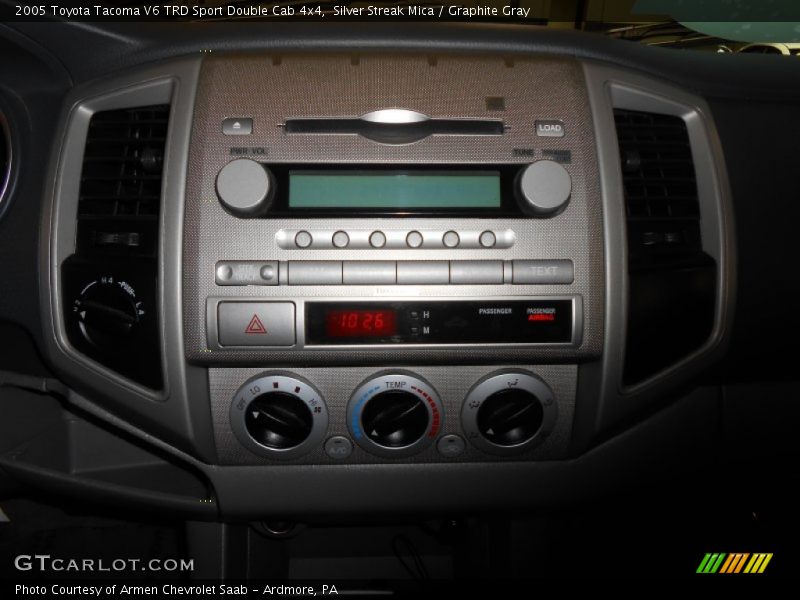 Silver Streak Mica / Graphite Gray 2005 Toyota Tacoma V6 TRD Sport Double Cab 4x4
