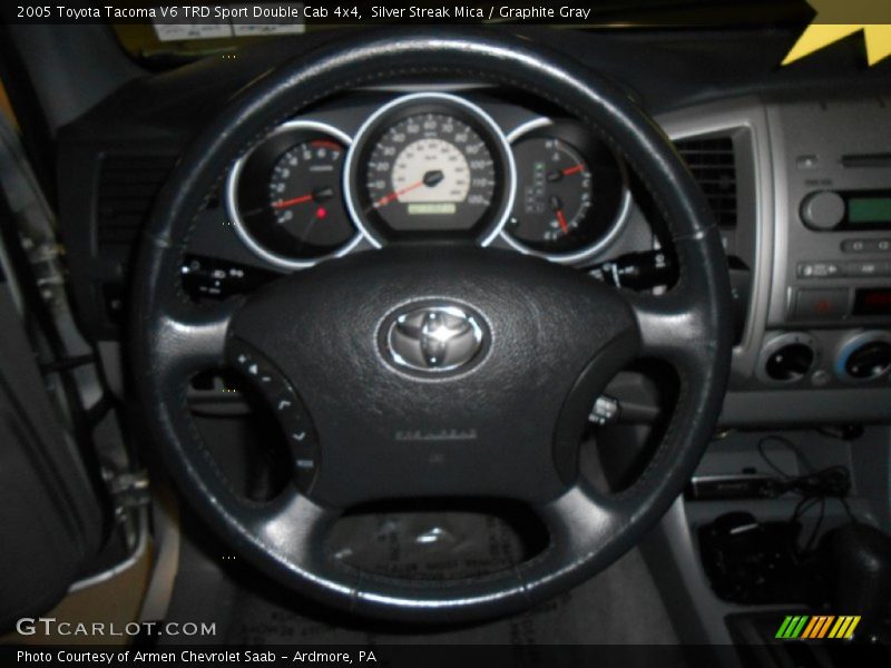 Silver Streak Mica / Graphite Gray 2005 Toyota Tacoma V6 TRD Sport Double Cab 4x4