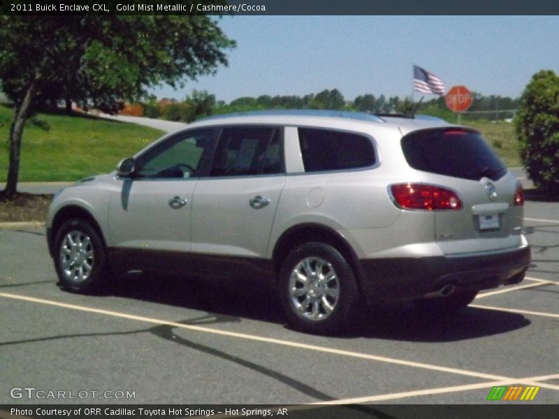 Gold Mist Metallic / Cashmere/Cocoa 2011 Buick Enclave CXL