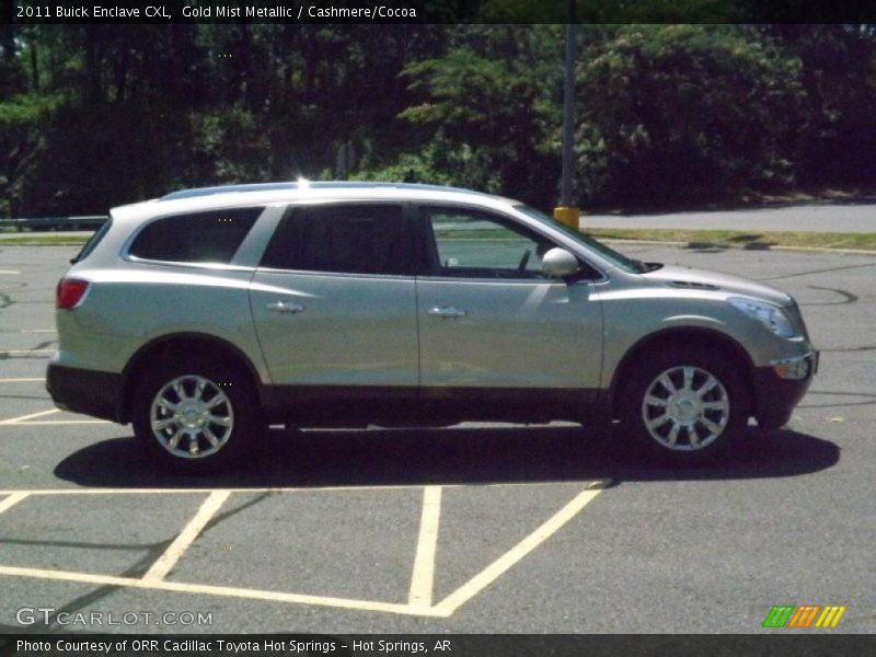 Gold Mist Metallic / Cashmere/Cocoa 2011 Buick Enclave CXL