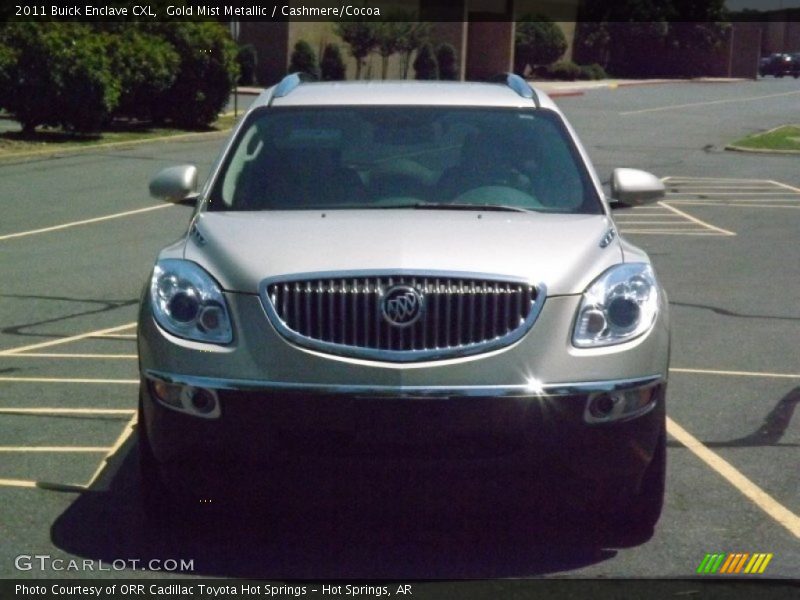 Gold Mist Metallic / Cashmere/Cocoa 2011 Buick Enclave CXL