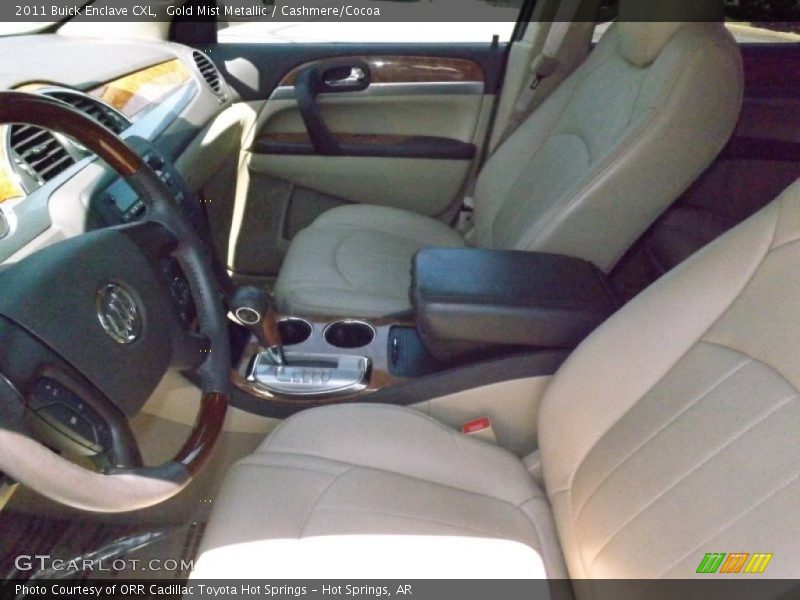 Gold Mist Metallic / Cashmere/Cocoa 2011 Buick Enclave CXL
