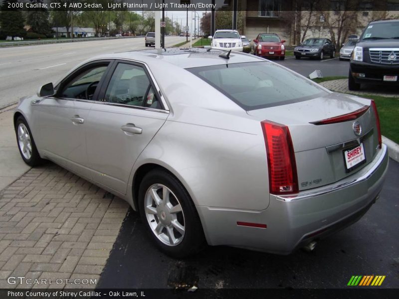 Light Platinum / Light Titanium/Ebony 2008 Cadillac CTS 4 AWD Sedan