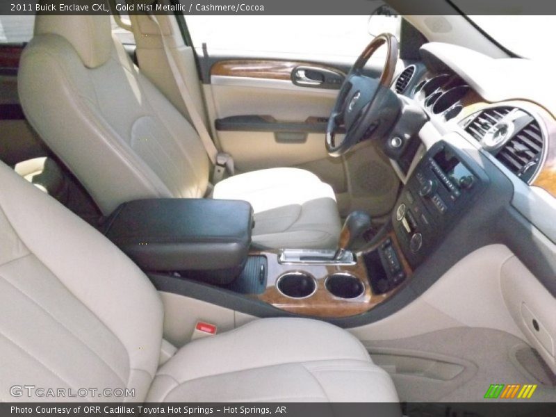 Gold Mist Metallic / Cashmere/Cocoa 2011 Buick Enclave CXL