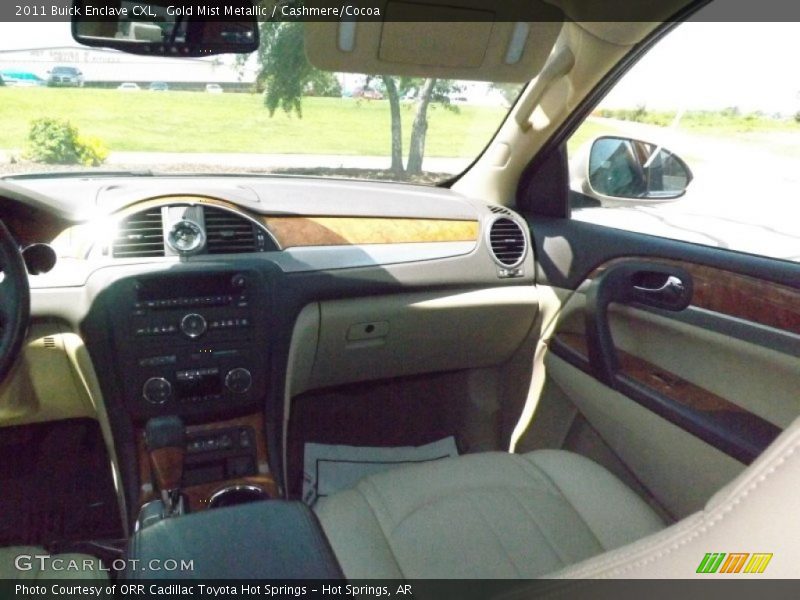Gold Mist Metallic / Cashmere/Cocoa 2011 Buick Enclave CXL