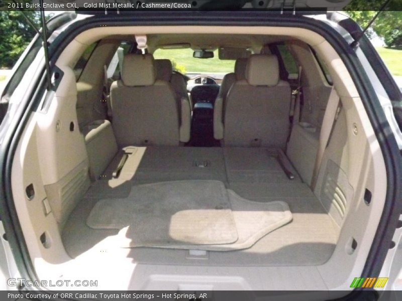 Gold Mist Metallic / Cashmere/Cocoa 2011 Buick Enclave CXL