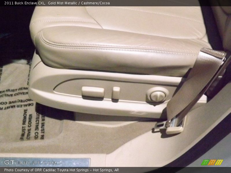 Gold Mist Metallic / Cashmere/Cocoa 2011 Buick Enclave CXL