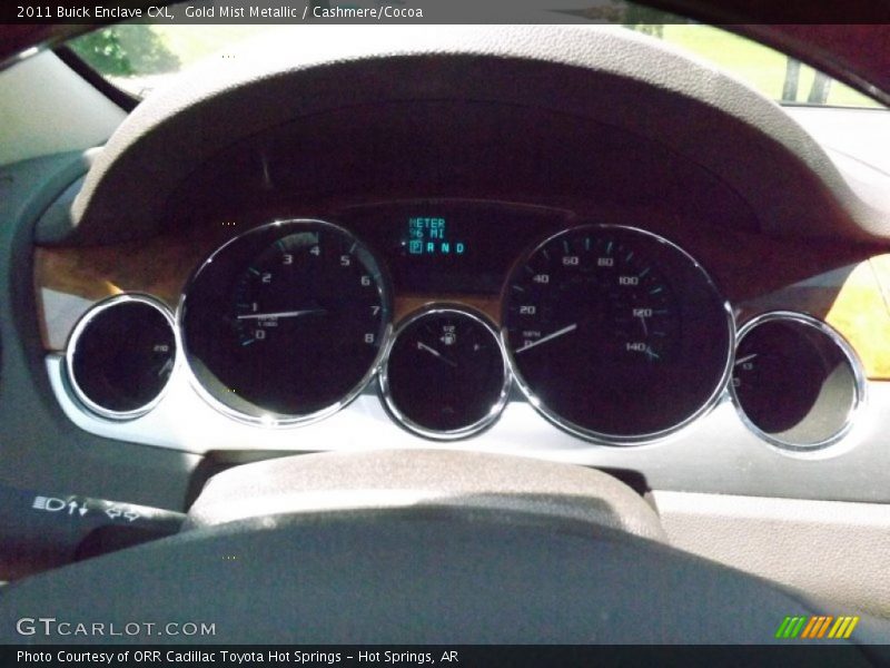 Gold Mist Metallic / Cashmere/Cocoa 2011 Buick Enclave CXL