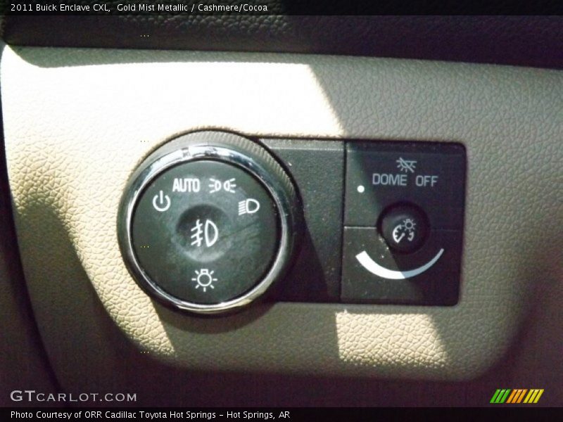 Gold Mist Metallic / Cashmere/Cocoa 2011 Buick Enclave CXL