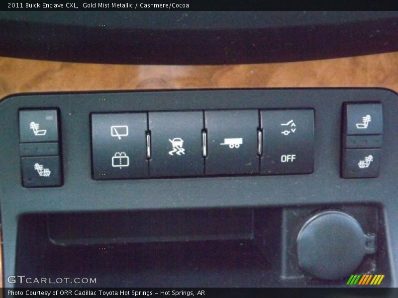 Gold Mist Metallic / Cashmere/Cocoa 2011 Buick Enclave CXL