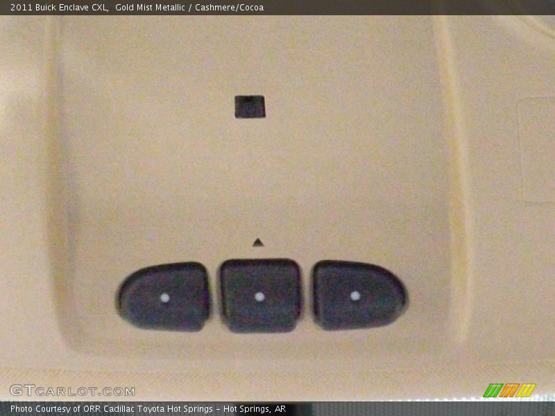 Gold Mist Metallic / Cashmere/Cocoa 2011 Buick Enclave CXL