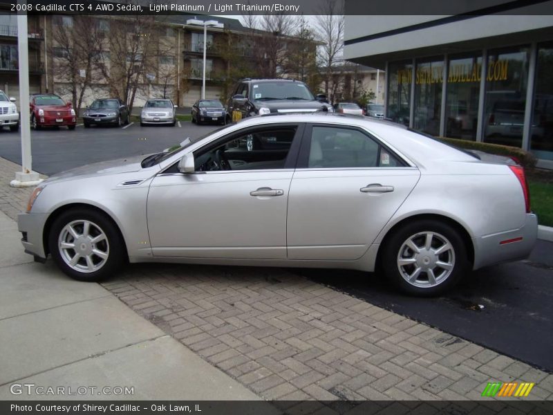 Light Platinum / Light Titanium/Ebony 2008 Cadillac CTS 4 AWD Sedan