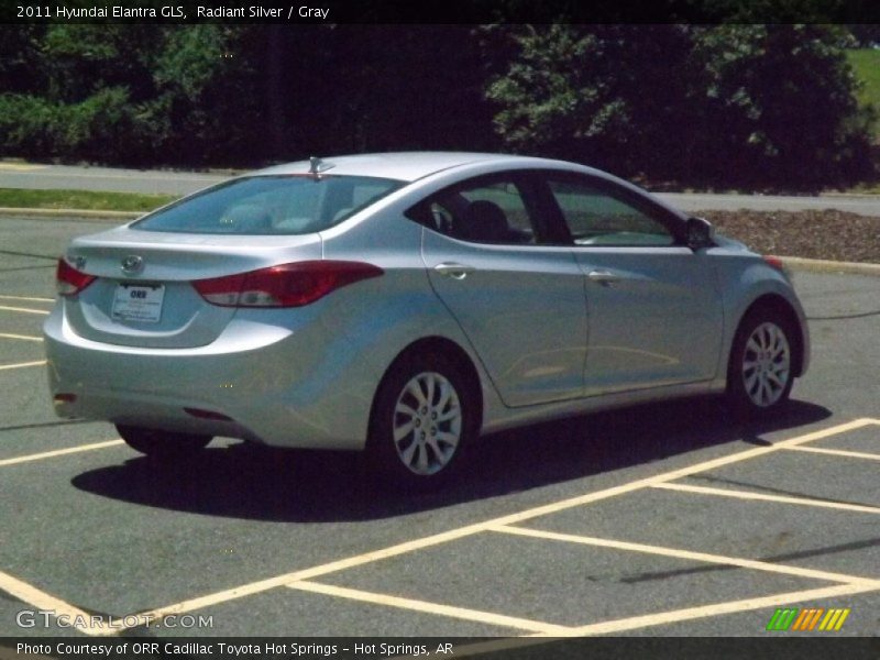 Radiant Silver / Gray 2011 Hyundai Elantra GLS