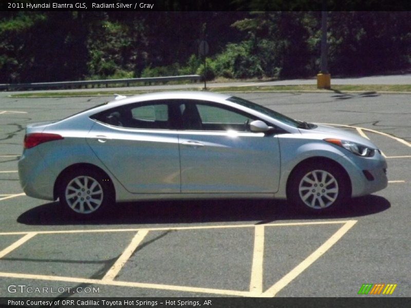 Radiant Silver / Gray 2011 Hyundai Elantra GLS