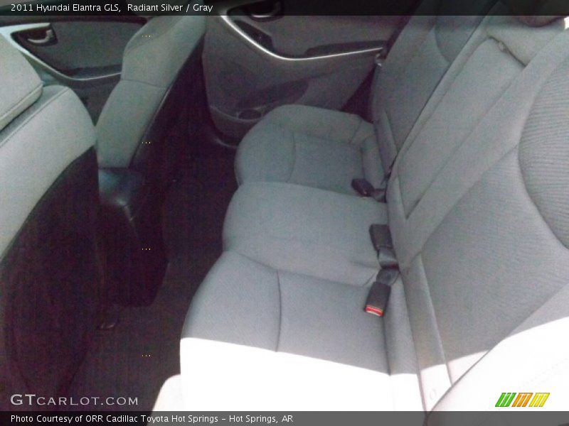 Radiant Silver / Gray 2011 Hyundai Elantra GLS
