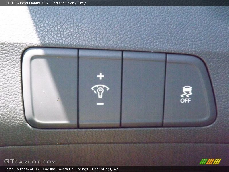 Radiant Silver / Gray 2011 Hyundai Elantra GLS