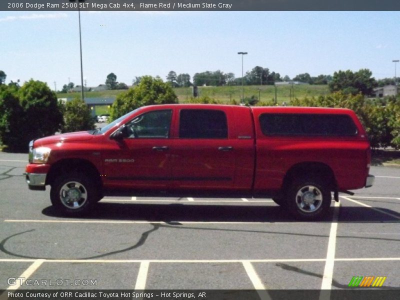 Flame Red / Medium Slate Gray 2006 Dodge Ram 2500 SLT Mega Cab 4x4