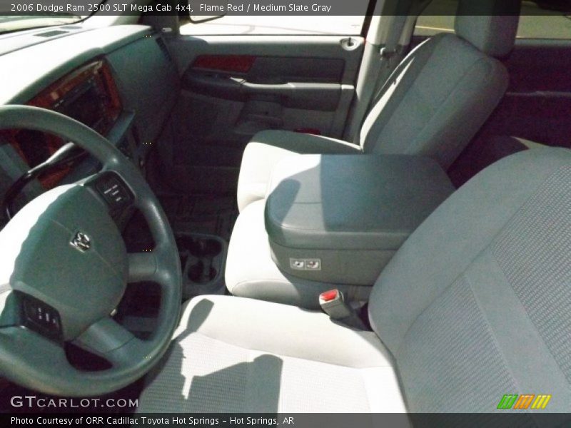 Front Seat of 2006 Ram 2500 SLT Mega Cab 4x4