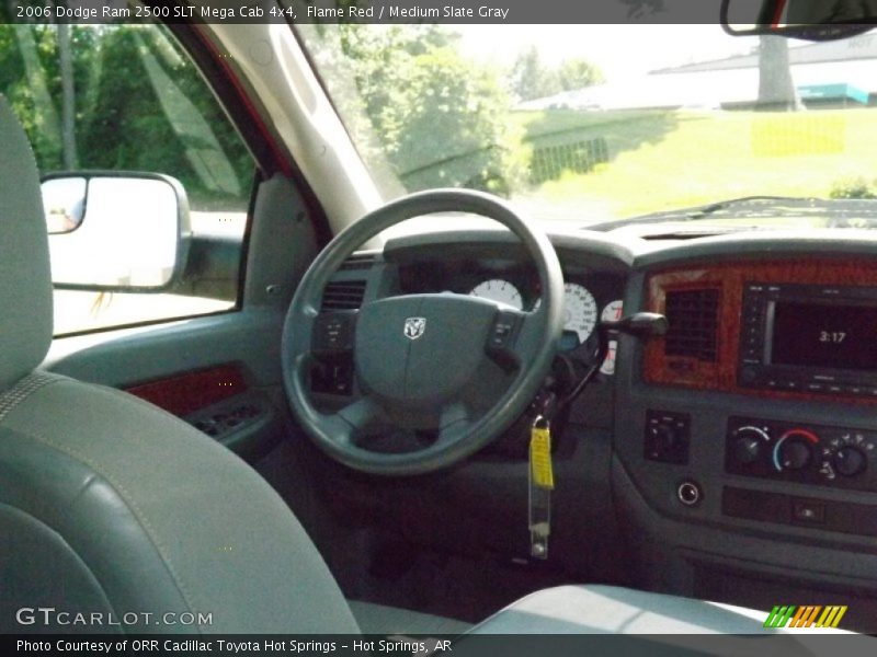 Flame Red / Medium Slate Gray 2006 Dodge Ram 2500 SLT Mega Cab 4x4