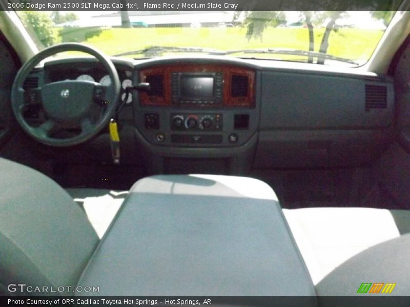 Flame Red / Medium Slate Gray 2006 Dodge Ram 2500 SLT Mega Cab 4x4